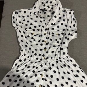 XOXO Polka Dot Blouse